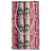 Gift Bag Roze sloten Klein Cadeauzakje (Achterkant)