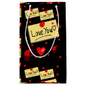 Gift Bag Valentijns Klein Cadeauzakje (Achterkant)