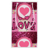 Gift Bag Valentijns Love Klein Cadeauzakje (Voorkant)