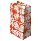 Gift Bag van Hawaiian Pattern Klein Cadeauzakje (Achterkant Gekanteld)