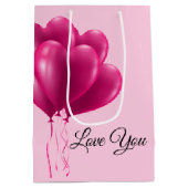 Gift Bag van valentijns Medium Cadeauzakje (Achterkant)