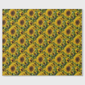 Gift Bags Zonbloemen Cadeaupapier (Vlak)