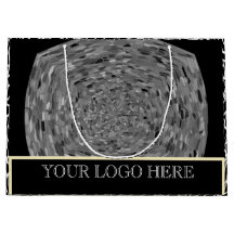 GIFT _ BLACK_SILVER GROTE GIFT BAG