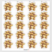 Gift Bow | STICKER | 20 per vel | Goud (Vel)