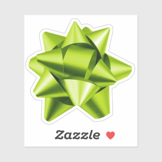 Gift Bow | STICKER | Diverse grootten | LIMOEN (Vel)