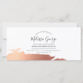 GIFT CERTIFICAAT gelaagd roos goud (Achterkant)