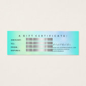 Gift Certificate Drips Silver Nail Bar Small (Dos)