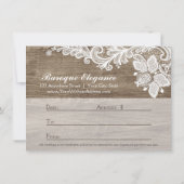 Gift Certificate Lace on Rustin Barn Wood (Achterkant)