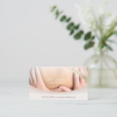 Gift Certificate Massage Therapy Salon Spa Kortingskaartje (Staand voorkant)