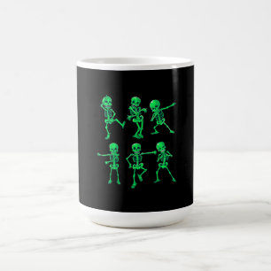 Gift Dance Halloween Dancing Skeletons Dance Cade Koffiemok