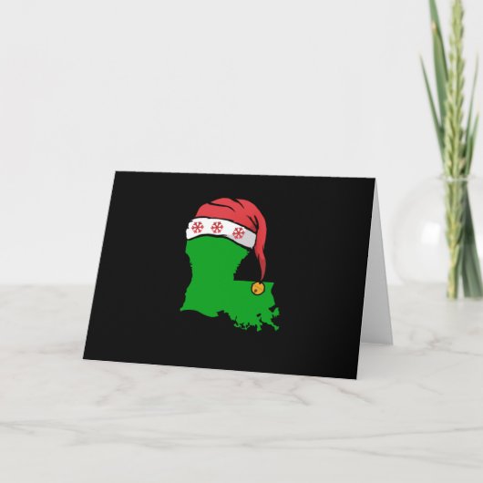 Gift de Groene V.S. van Kerstmis van Kerstmis van Kaart (Voorkant)