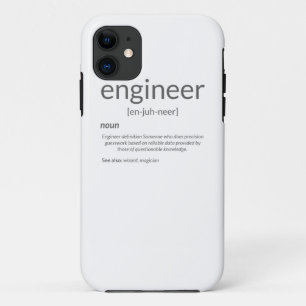 Gift Engineer College Major Engineer Definition iPhone 11 Hoesje