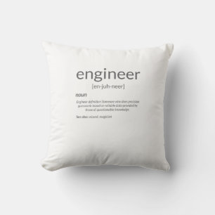 Gift Engineer College Major Engineer Definition Kussen