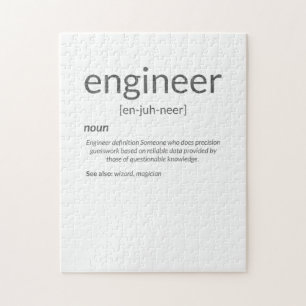 Gift Engineer College Major Engineer Definition Legpuzzel