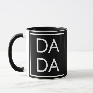 Gift Father Day Dada Boxed Square Dad Matching Mok