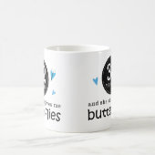 Gift for 32nd Wedding Jubileum Butterfly Koffiemok (Center)