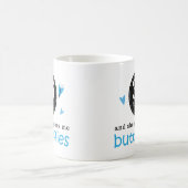 Gift for 36th Wedding Jubileum Butterfly Koffiemok (Center)