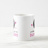 Gift for 60th Wedding Jubileum Butterfly Koffiemok (Center)