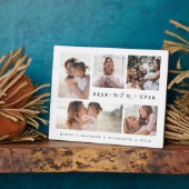 Gift for Best Mam Ever Family Photo Collage Fotoplaat (Zijkant)