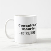 Gift for compracy Theorist Funny Science Truth Koffiemok (Links)