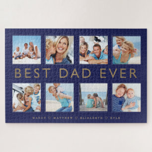Gift for Dad Beste pap ooit fotocollage Legpuzzel