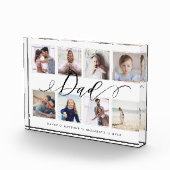 Gift for Dad | Familie Foto Keepslag Collage (Rechts)