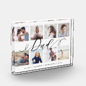 Gift for Dad | Familie Foto Keepslag Collage (Links)