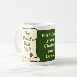 Gift for Dad to Personalize. Koffiemok