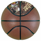 Gift for Dad Wood Effect #1 Dad Basketbal (Rechts)