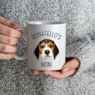 Gift for Dog Mam for Moederdag Persoonlijke naam Mok