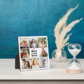 Gift for Grandma Heart 8 Photo Collage Fotoplaat (Insitu)