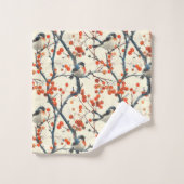 Gift for Grandparents Vintage Fall Bath Towel (Gant de toilette)