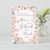 Gift for JW Elders Wife Kaart (Staand voorkant)