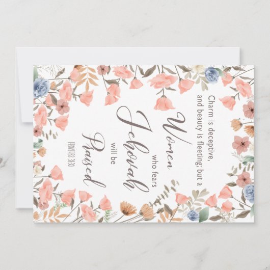 Gift for JW Elders Wife Kaart (Voorkant)