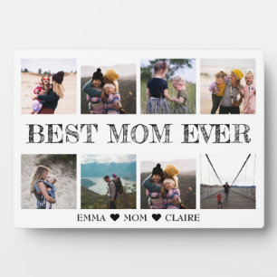Gift for mam Photo Collage Plaque met Easel Fotoplaat