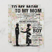 Gift for Mama, naar mijn moeder Best Gift. (Voorkant / Achterkant)