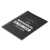 Gift for Mechanical Engineer Notitieboek (Linkerzijde)
