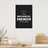 Gift for Mechanical Engineer Poster (Keuken)