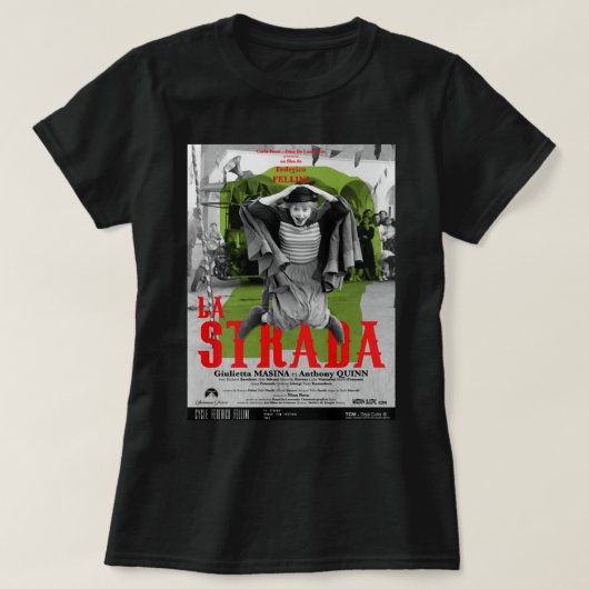 Gift for Men federico fellini Retro T-shirt (Design voorkant)