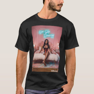 Gift for Men Summer Art Walker Retro  T-shirt
