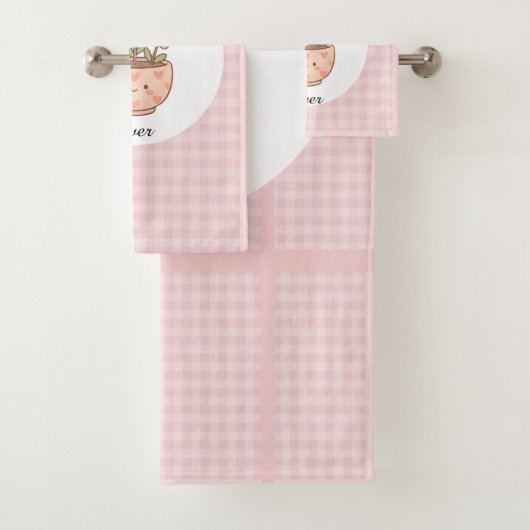 Gift For Mom,Best Mom Ever,Pink Checkered (En situation)