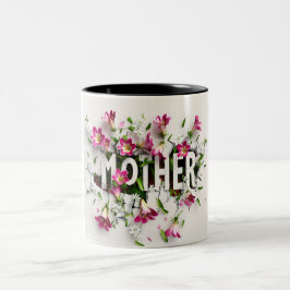 Gift for Mom for Mother's Day or Birthday Gift Tweekleurige Koffiemok