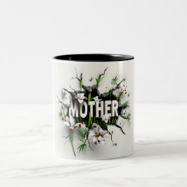 Gift for Mom for Mother's Day or Birthday Gift Tweekleurige Koffiemok