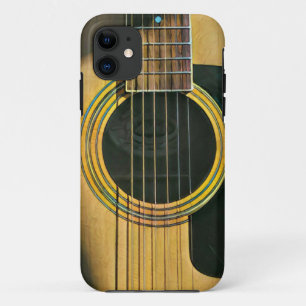 Gift for musician guitarist iPhone 11 hoesje