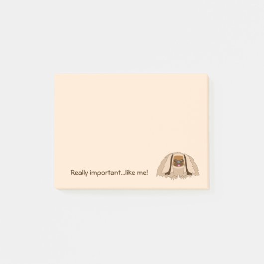 Gift for Pekingese Hondenliefhebber Owner Breeder  Post-it® Notes (Voorkant)