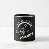 Gift for Piano Player grappige Pianist Mok (Midden)