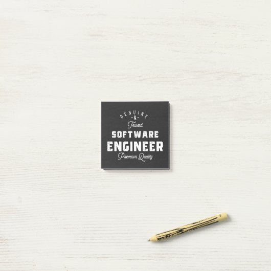 Gift for Software Engineer Post-it® Notes (Op bureau)