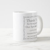 Gift for Wedding Guests Extra Grote Beker (Voorkant rechts)