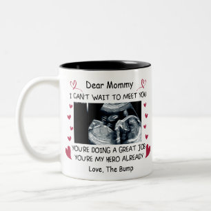 Gift from Baby for Mama Tweekleurige Koffiemok