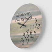 Gift Funny Clock with Jumbled Numbers Grote Klok (Hoek)